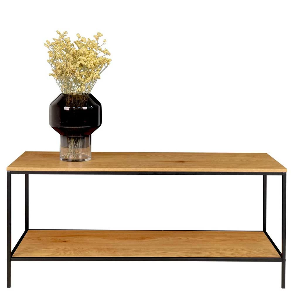 100x45x36 Offenes Regal Mit Zwei Ablageböden - Andaman – Bild 3