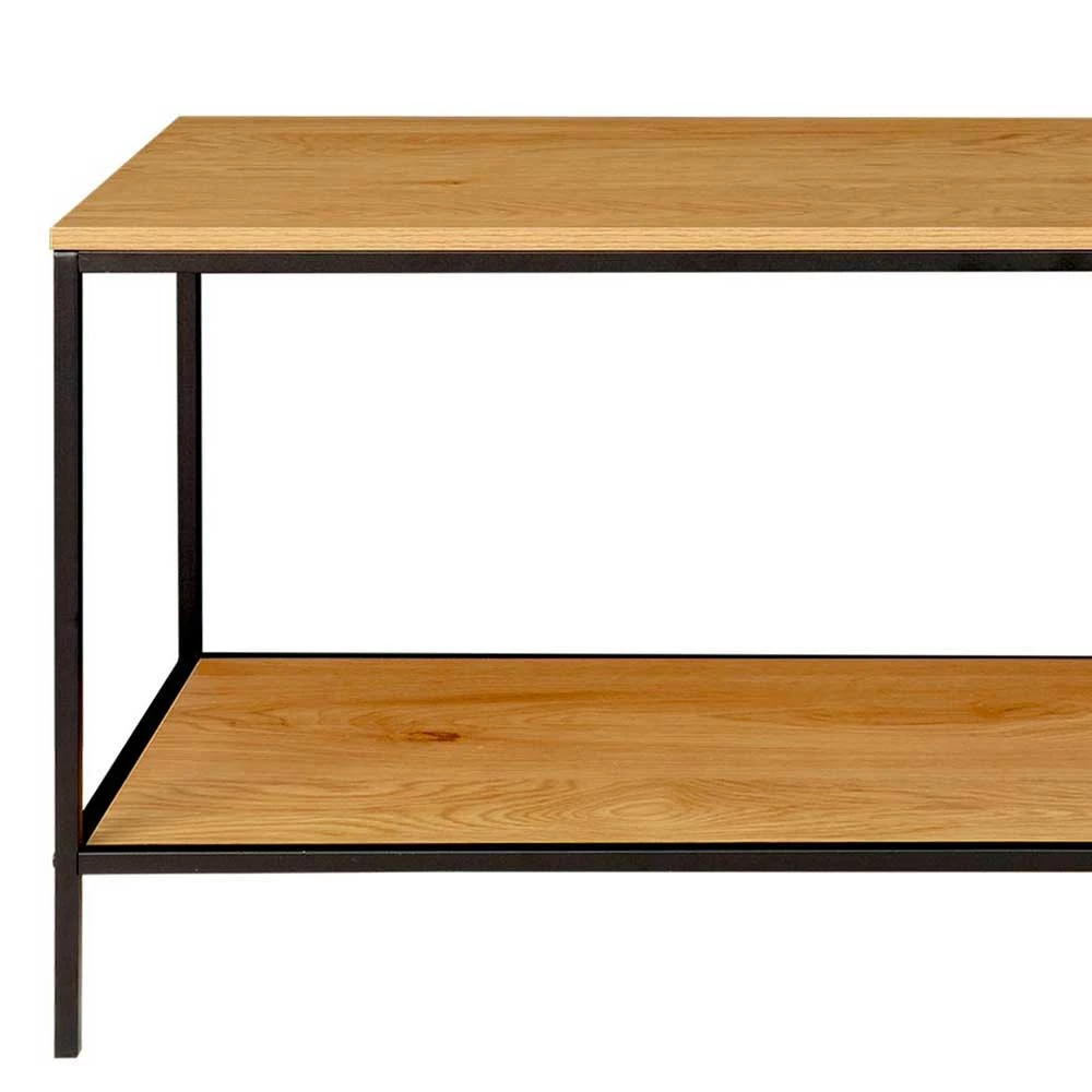 100x45x36 Offenes Regal Mit Zwei Ablageböden - Andaman – Bild 4