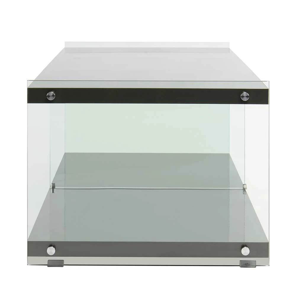 120cm TV Board In Hochglanz Grau - Verez – Bild 4