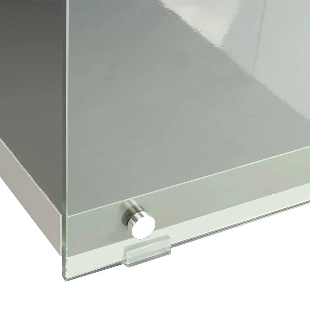 120cm TV Board In Hochglanz Grau - Verez – Bild 6