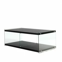 120x45x60 TV Regal In Schwarz Lackiert - Voreno