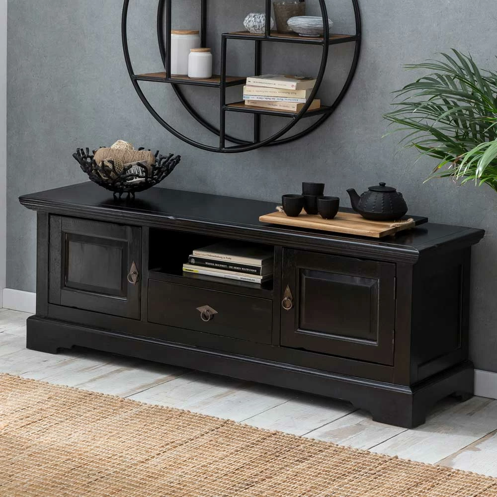 140x50x40 Kolonialstil Lowboard Aus Akazie - Islando