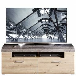 140x51x47 TV Board In Holz Optik - Luruzada