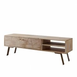 145x47x35 TV Lowboard Aus Mango Massivholz - Geyco