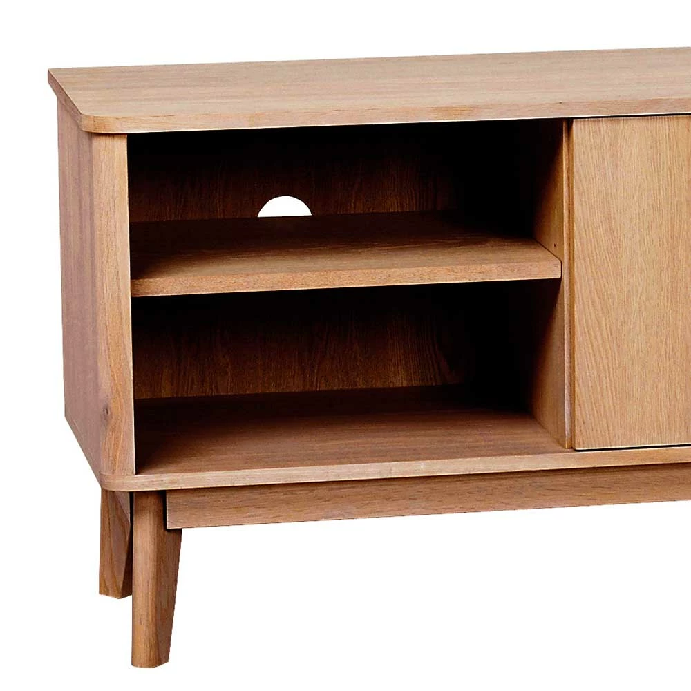 152x60x42 Retro TV Lowboard In Eiche - Adunia – Bild 4