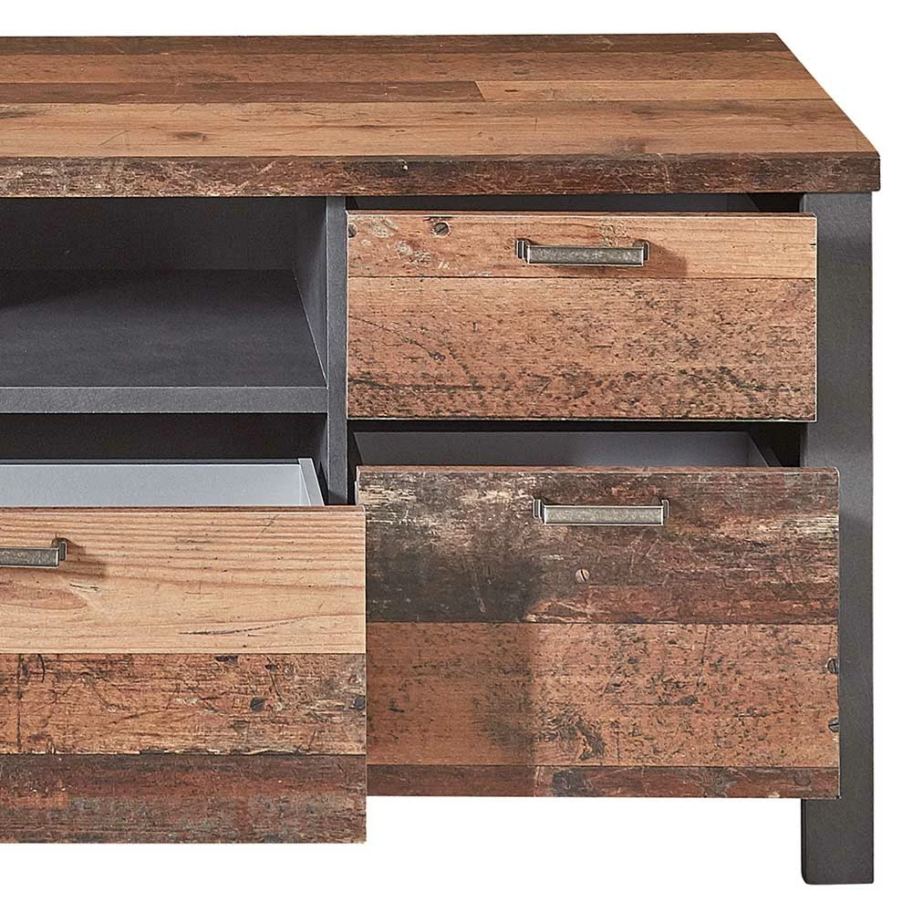 154x62x50 TV Element In Used Holz Dekor - Firodras – Bild 6