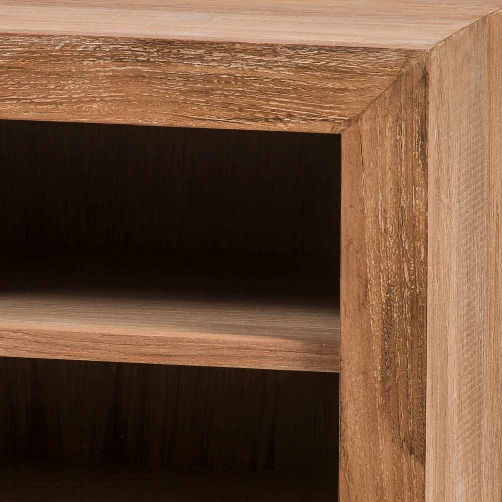 155x45x48 TV Lowboard mit Antik Finish - Myons 155x45x48 TV Lowboard Mit Antik Finish - Myons -Troncon Shop 155x45x48 tv lowboard mit antik finish aus teak massivholz myons 04