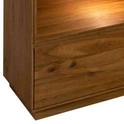 155x61x40 TV Lowboard Aus Zerreiche Massivholz - Palium -Troncon Shop 155x61x40 tv lowboard aus zerreiche massivholz mit griffmulden palium 04