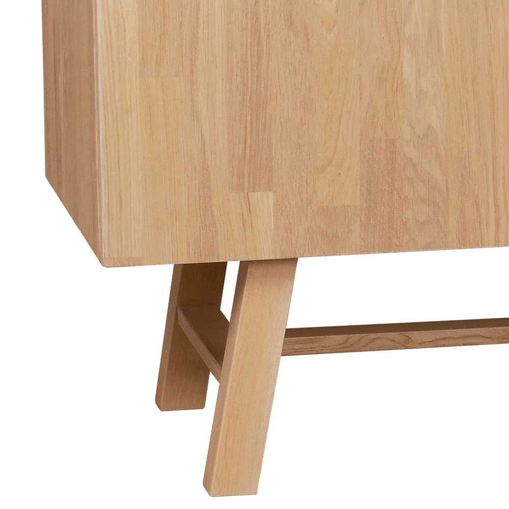 160cm Breites TV Lowboard Aus Eichenholz - Neata – Bild 5