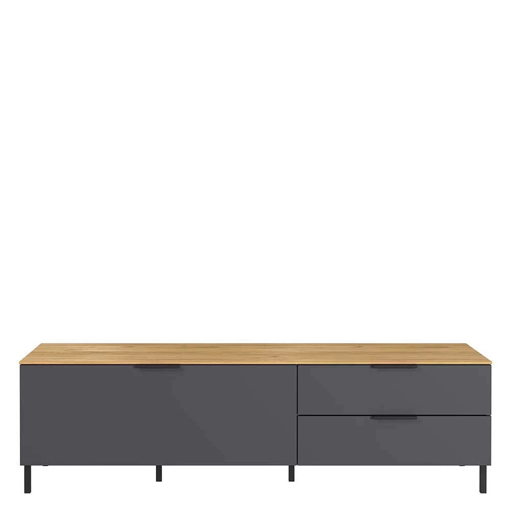 16x47x47 Lowboard Mit Zwei Schubladen & Klappe - Lurys I – Bild 2