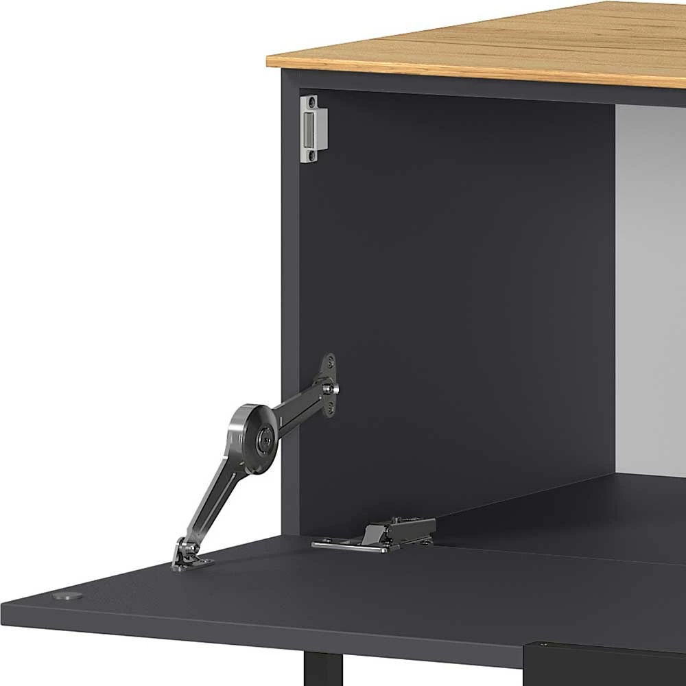 16x47x47 Lowboard Mit Zwei Schubladen & Klappe - Lurys I – Bild 5