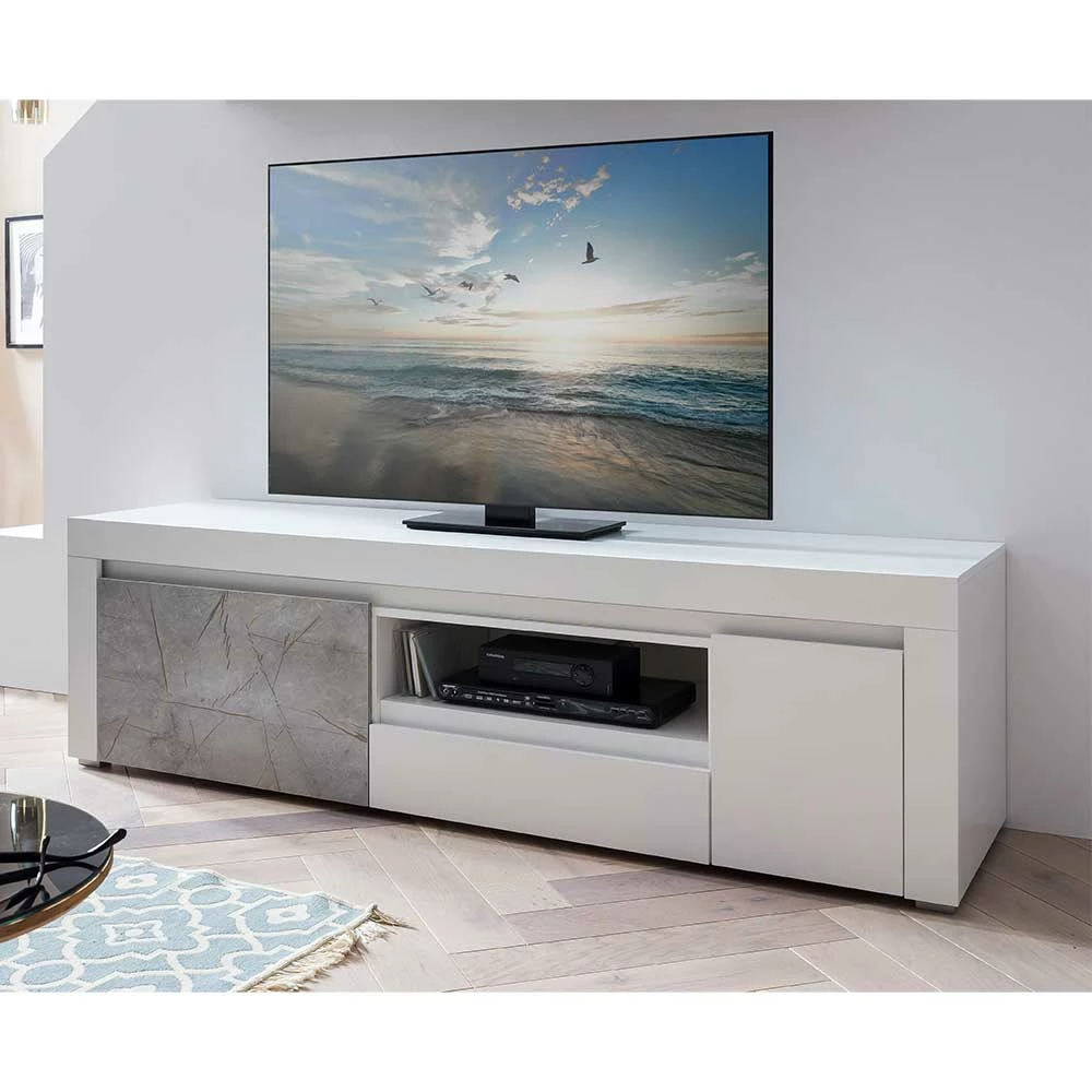 180 Cm Breites TV Lowboard Mit 50 Cm Höhe - Volicra – Bild 3