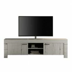 180cm TV Lowboard In Weißeiche - Izento