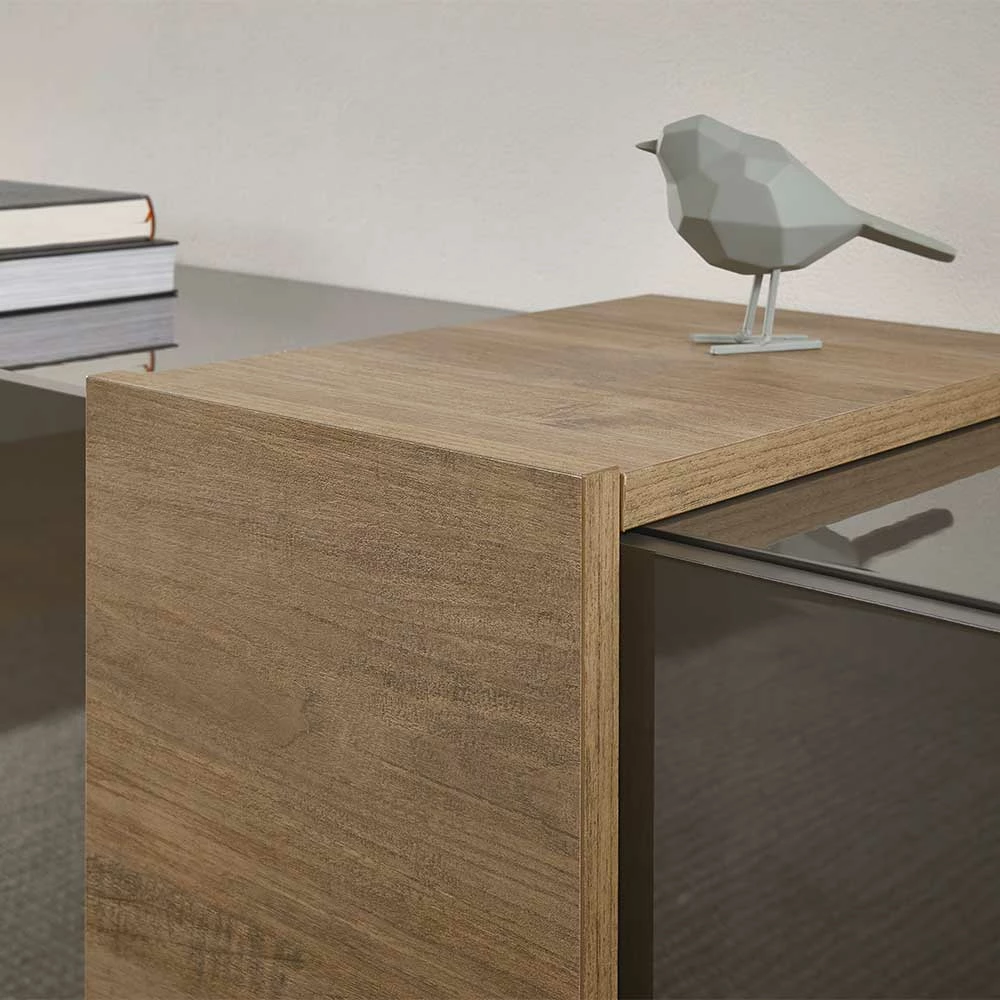 181x59x44 Hochglanz TV Unterschrank In Grau - Eracosta – Bild 6