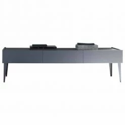 184 Cm Breites TV Board In Anthrazit - Zialko