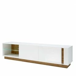 188x46x40 TV Lowboard Mit 2 Klappen - Myrda