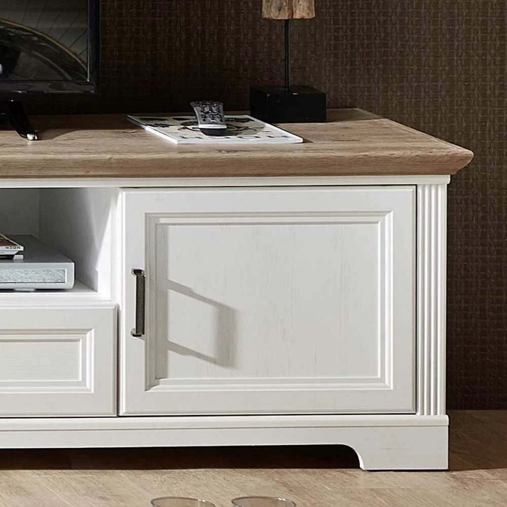 193x54x51 TV Kommode Im Landhaus Stil - Sinolita – Bild 3