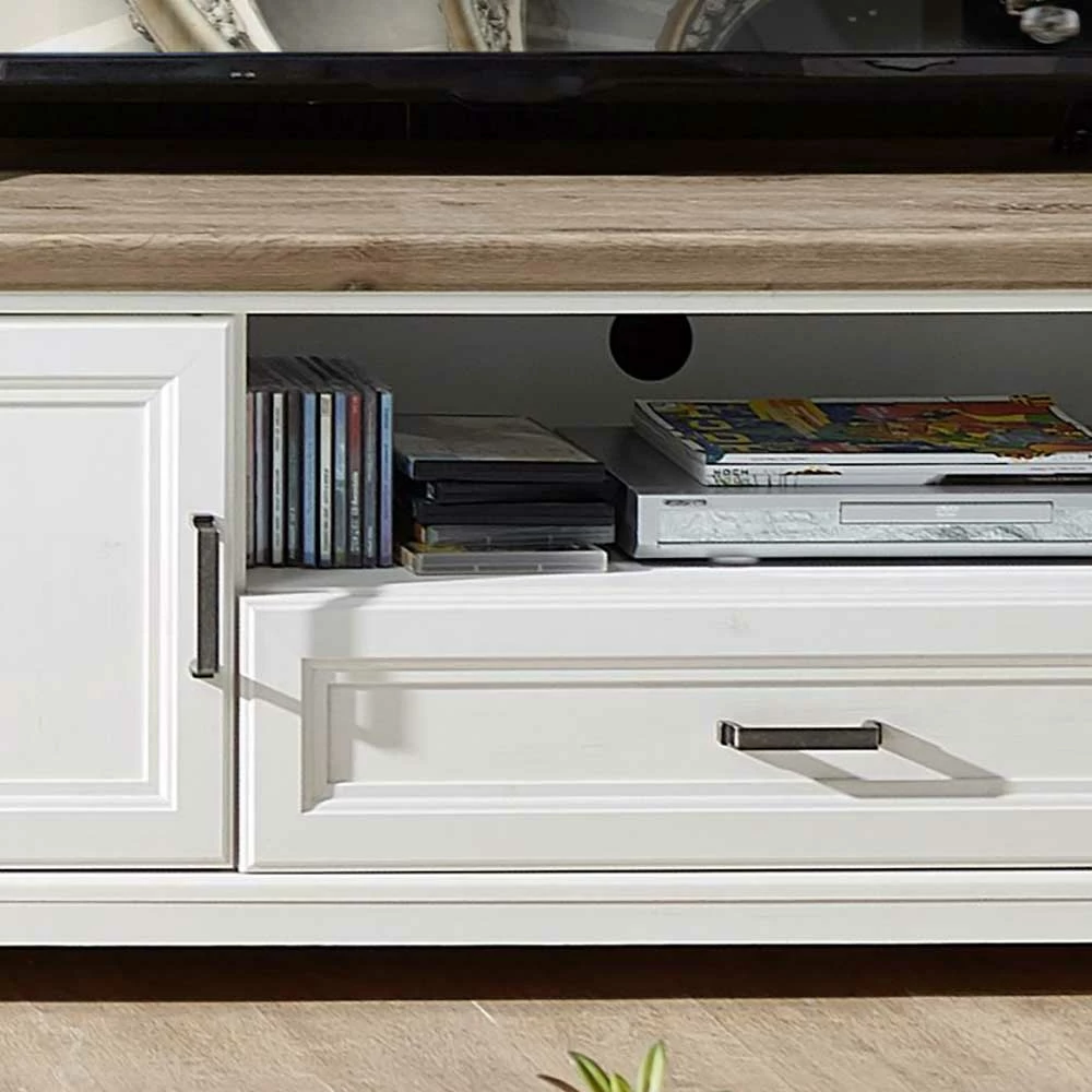 193x54x51 TV Kommode Im Landhaus Stil - Sinolita – Bild 4