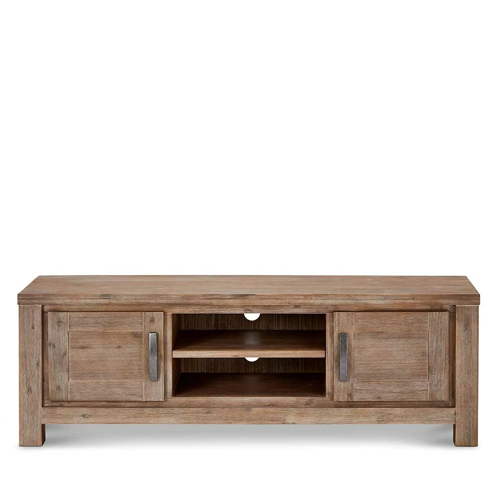 2-türiges TV-Element In Akazie Teilmassiv - Nurelia – Bild 2