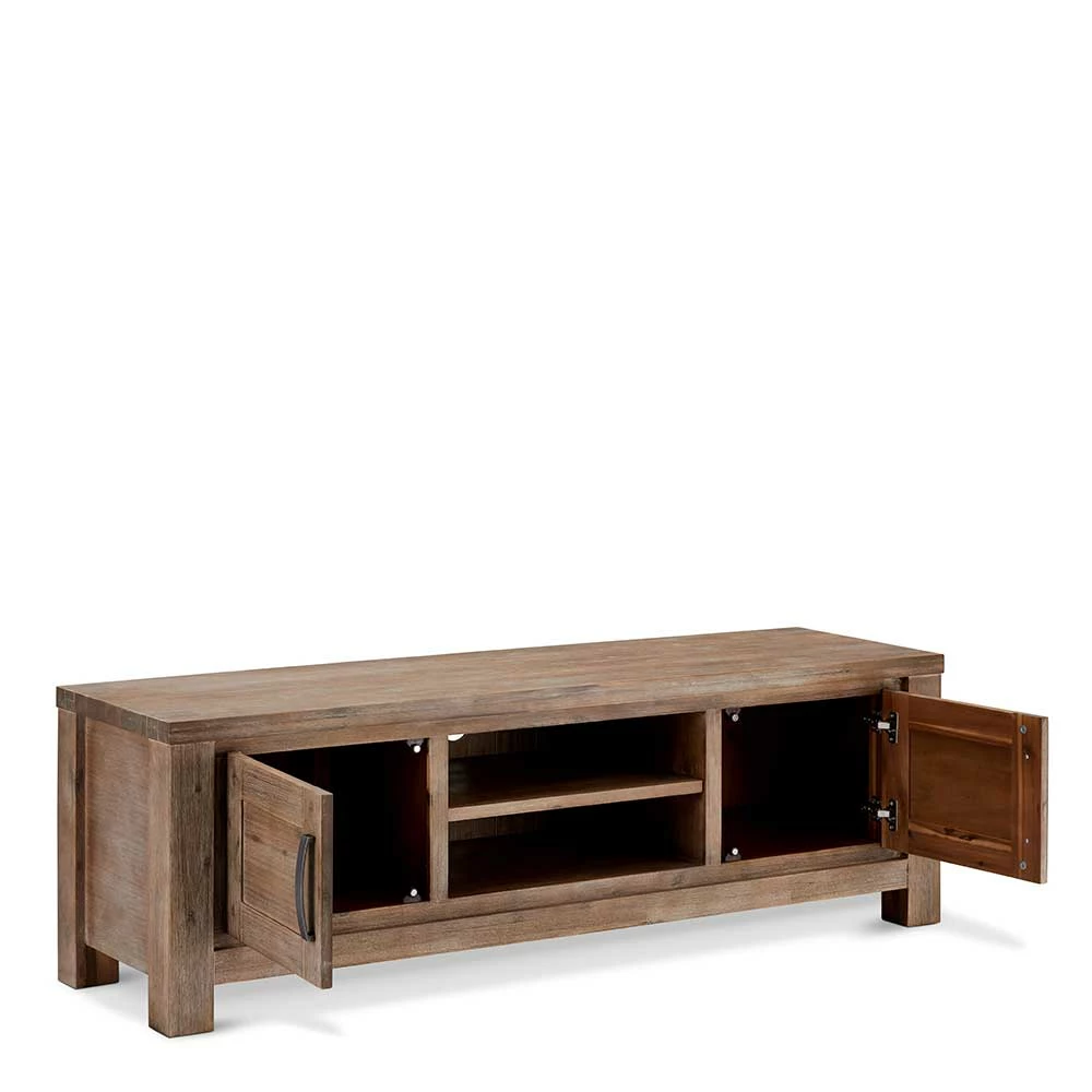 2-türiges TV-Element In Akazie Teilmassiv - Nurelia – Bild 3