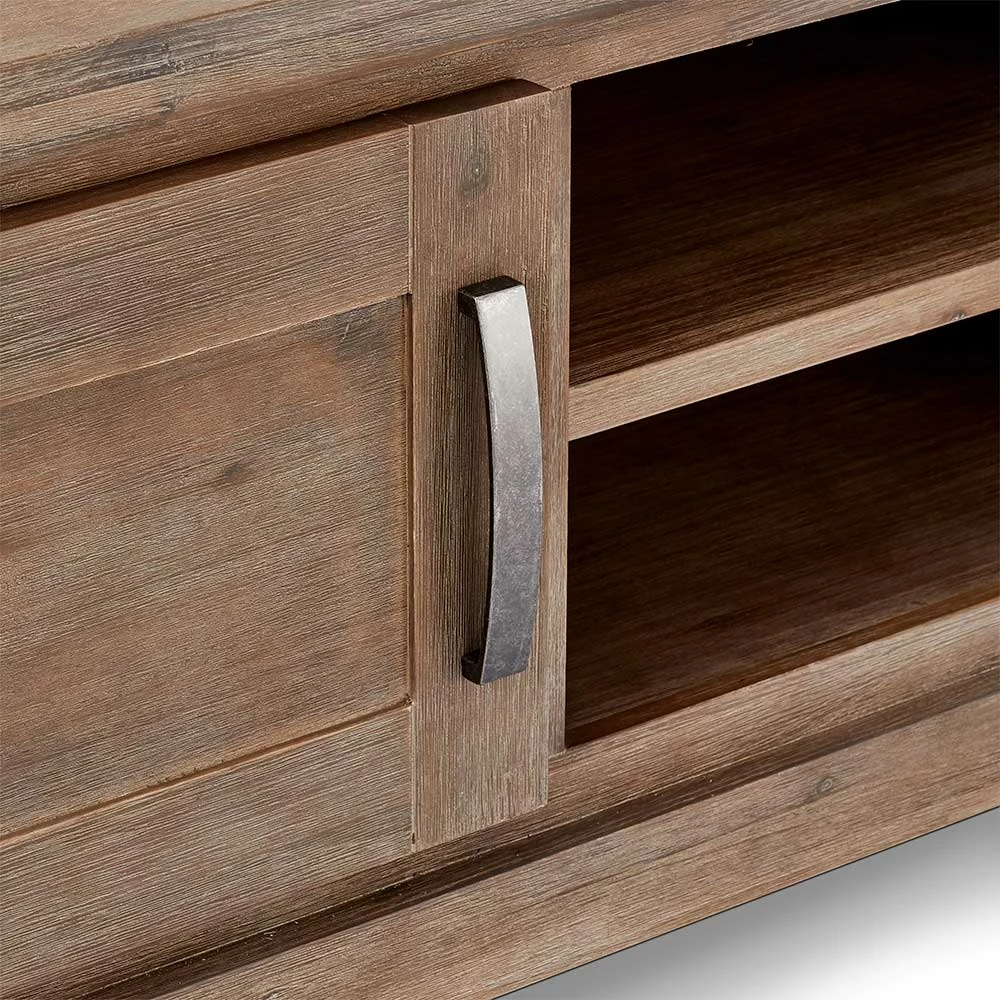 2-türiges TV-Element In Akazie Teilmassiv - Nurelia – Bild 5