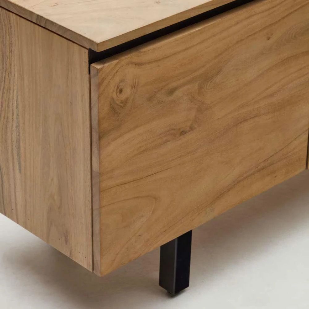 200x58x40 TV Unterschrank Mit Vier Türen - Pressin – Bild 3