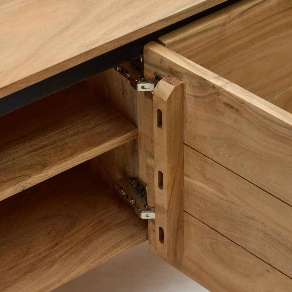 200x58x40 TV Unterschrank Mit Vier Türen - Pressin – Bild 4