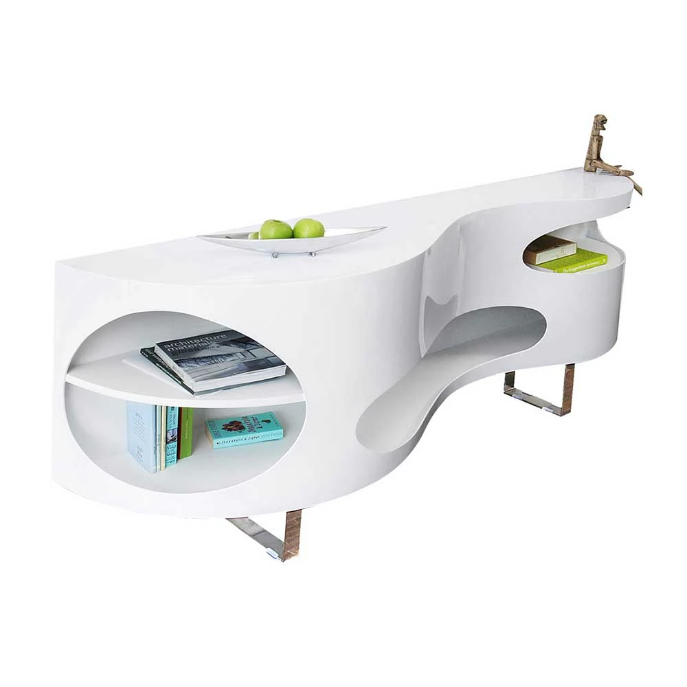 200x60x50 Designer Sideboard Mit Vier Fächern - Scarula