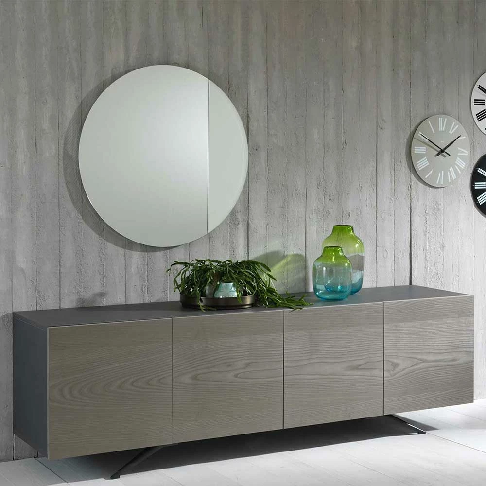 201x62x47 Design Sideboard In Esche Grey Wash - Mariong – Bild 2