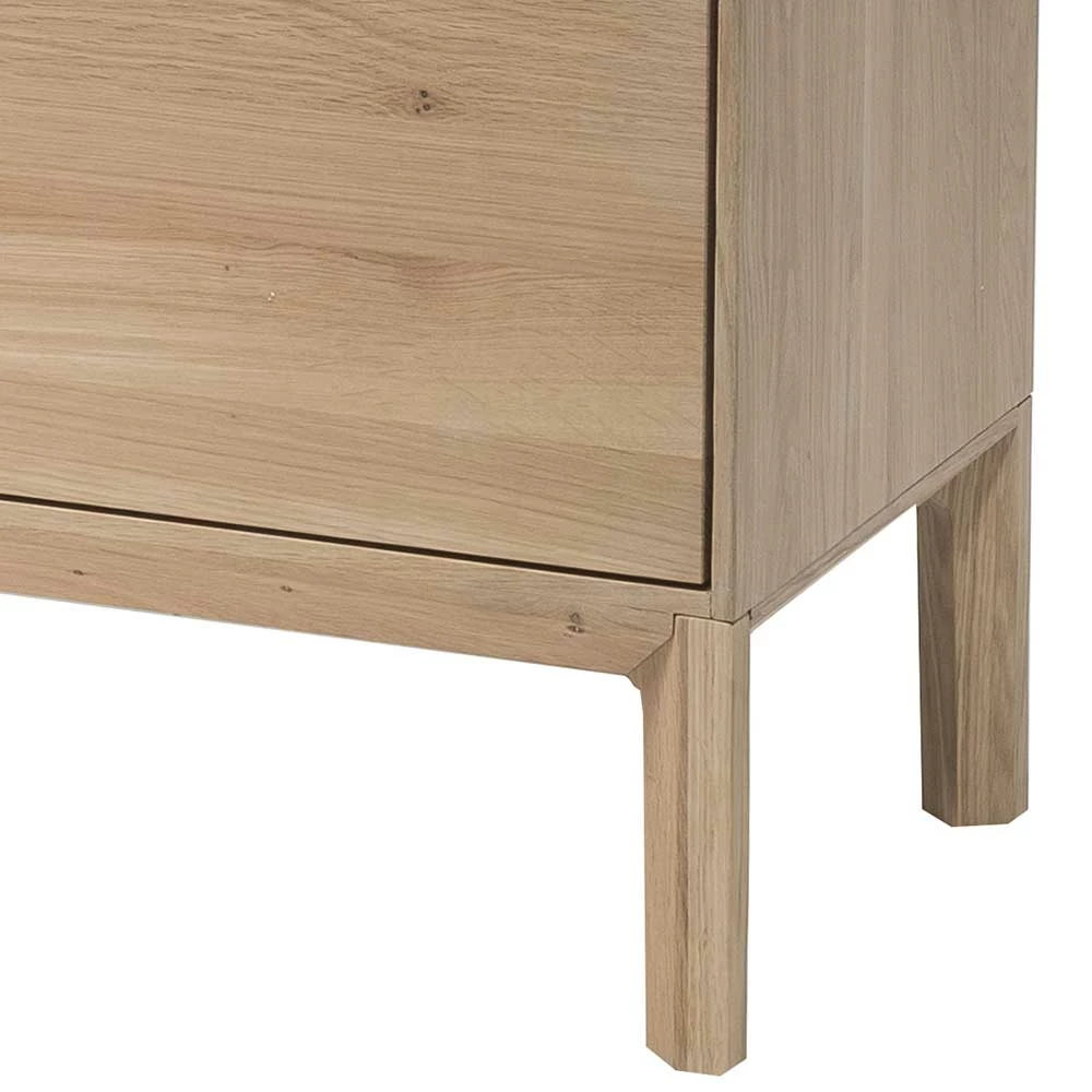 205x63x40 Designer Lowboard In Eiche Bianco & Gelb - Enifra – Bild 4