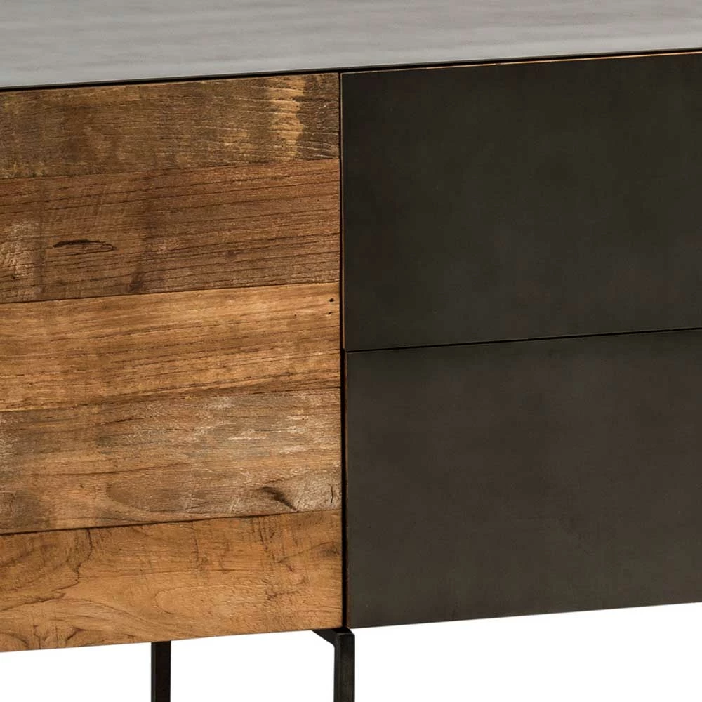 221x55x45 TV Element Im Industrial Style - Hariesca – Bild 4