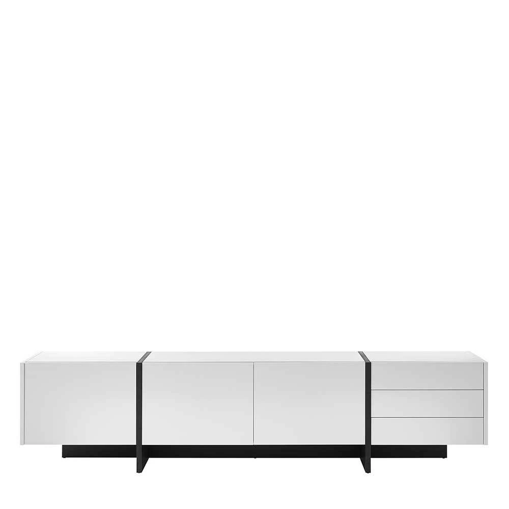 252x60x45 Wohnzimmer Lowboard In Weiß - Laucata – Bild 3