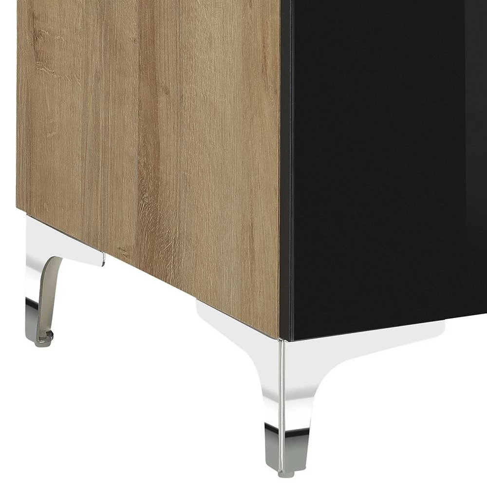 90x46x46 Niedrige Kommode Mit Klappe - Saspan – Bild 3