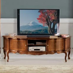 Barock Lowboard Für Fernseher Dentro In Nussbaumfarben