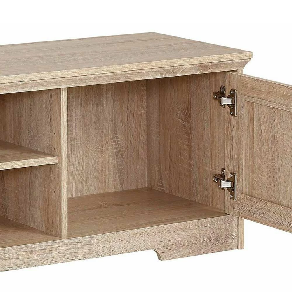 Country TV Unterschrank In Holznachbildung Eiche - Rienva – Bild 6