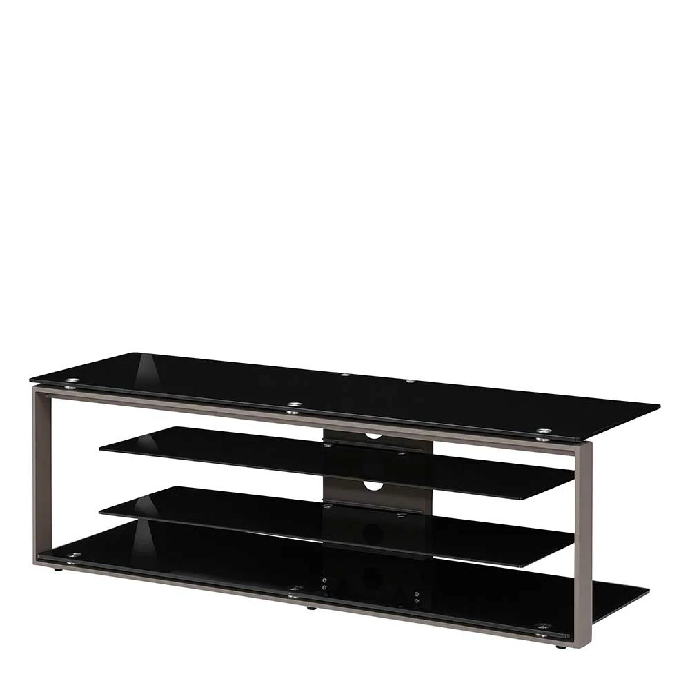 Design Rack Für TV Geräte In Schwarz - Zweet