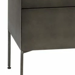 Design TV Board Aus Recyclingholz & Stahl - Hariesca -Troncon Shop design tv board aus recyclingholz stahl viel stauraum 166x55x45 hariesca 02