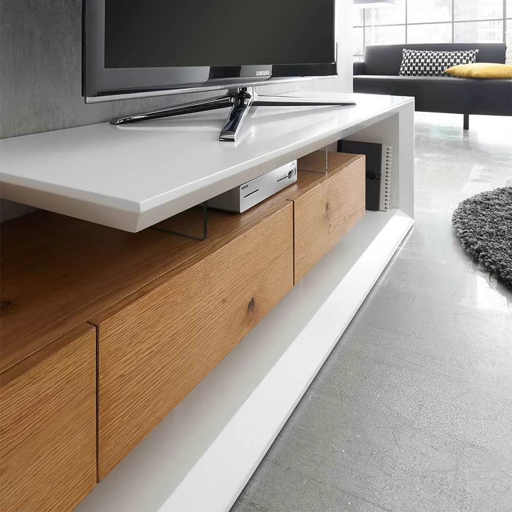 Design TV Element In Asteiche Furnier - Chicopee – Bild 3