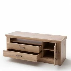 Eiche Dekor TV Board Mit 2 Schubladen - Wykina 4 Eiche Dekor TV Board Mit 2 Schubladen - Wykina -Troncon Shop eiche dekor tv board mit 2 schubladen regalfach schrankfach wykina 02