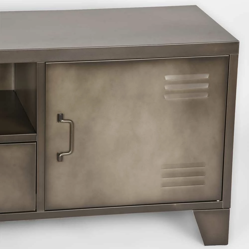 Factory Style TV Board Im Spind Design - Pature – Bild 5