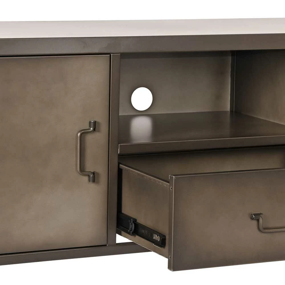 Factory Style TV Board Im Spind Design - Pature – Bild 6