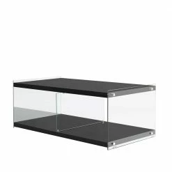 Fernseher Tisch In Schwarz MDF - Sulara