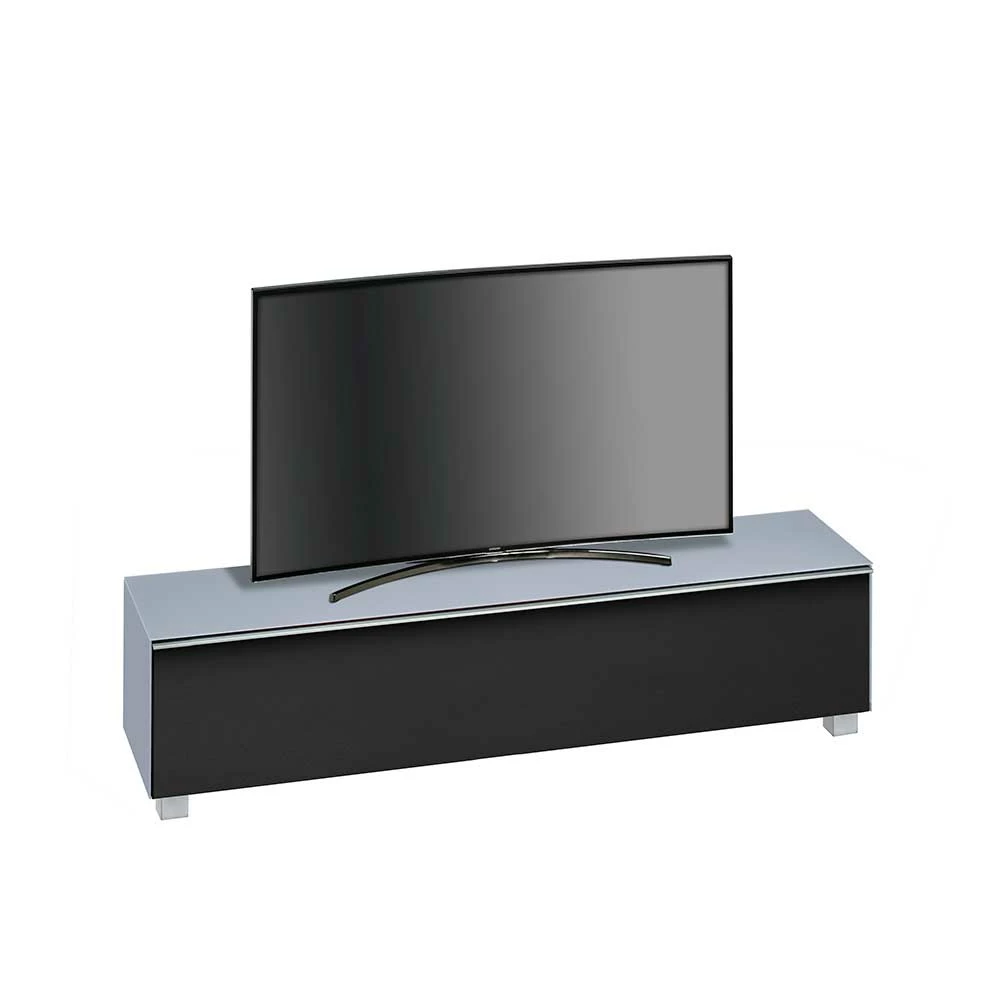 Fernsehmöbel Olyna In Hellblau Glas – Bild 2