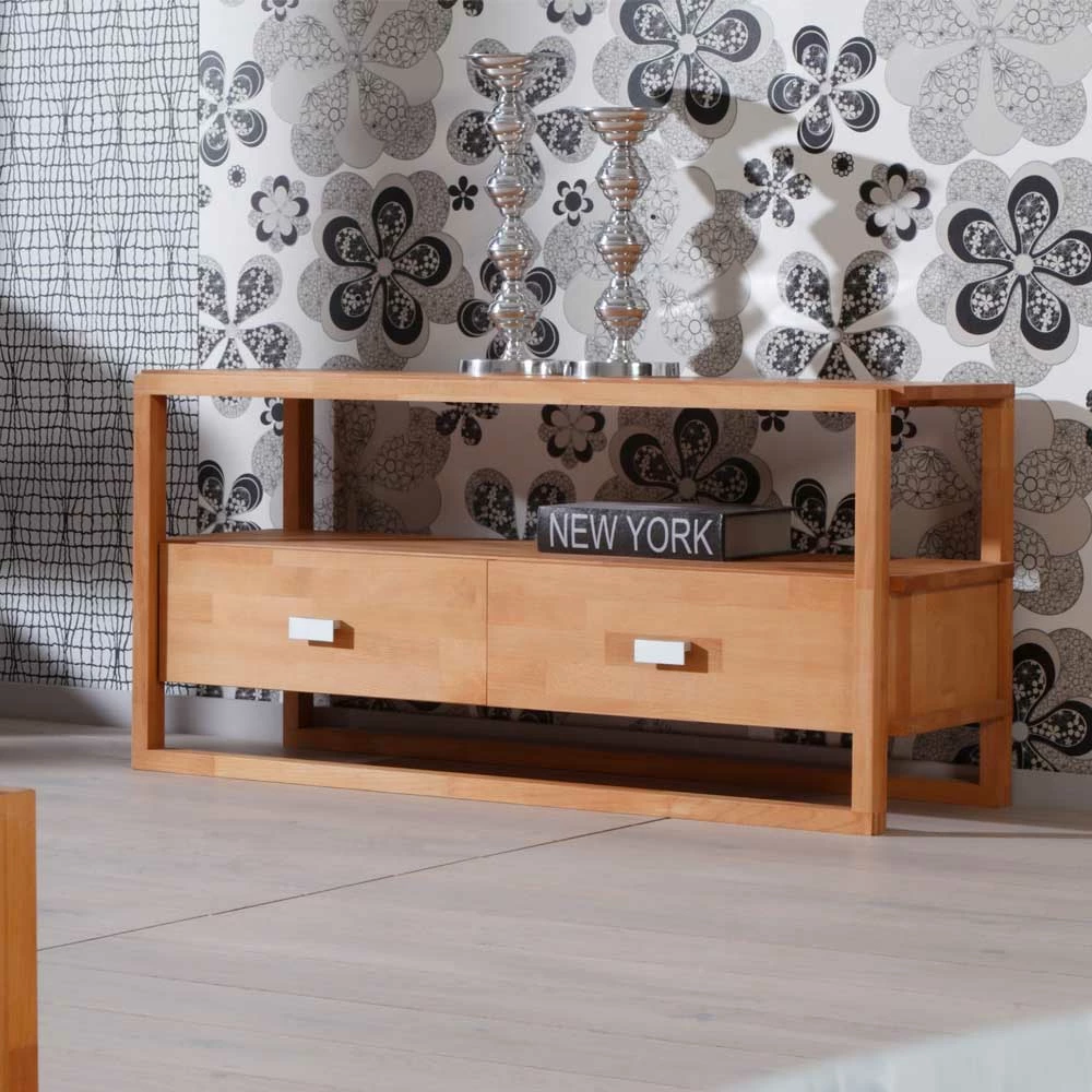 Fernsehtisch Astaran Aus Buche Massivholz â Bild 2