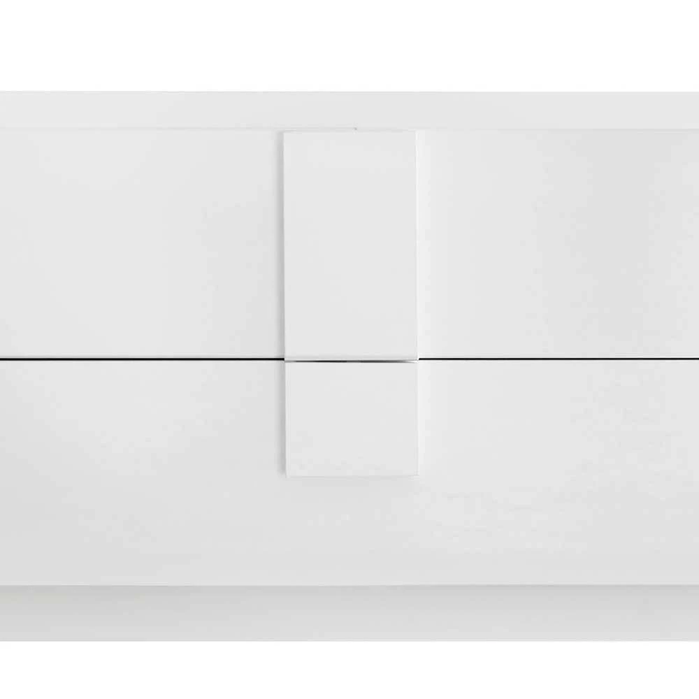 Hochglanz TV Kommode In Weiß - Kerym – Bild 4