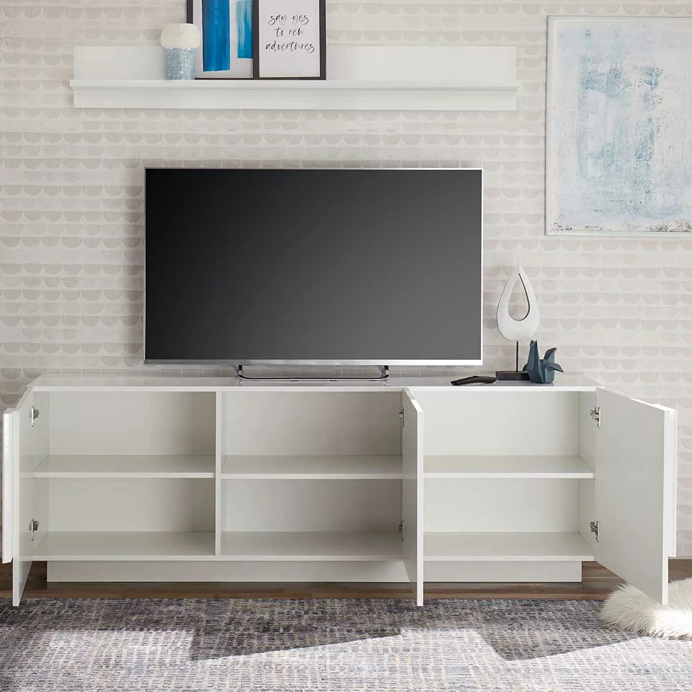 Hochglanz TV Unterschrank 3-türig - Kerym – Bild 3