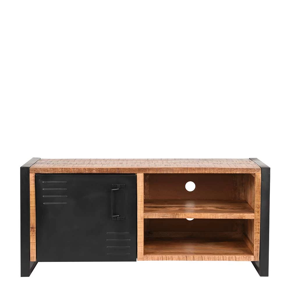 Industrial TV Board Aus Holz & Metall - Kalescu – Bild 2