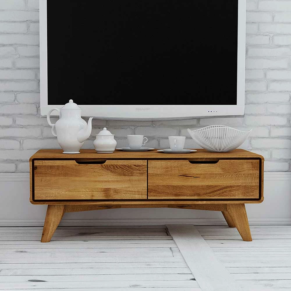 Kleines TV-Board Aus Naturholz - Eavy – Bild 2
