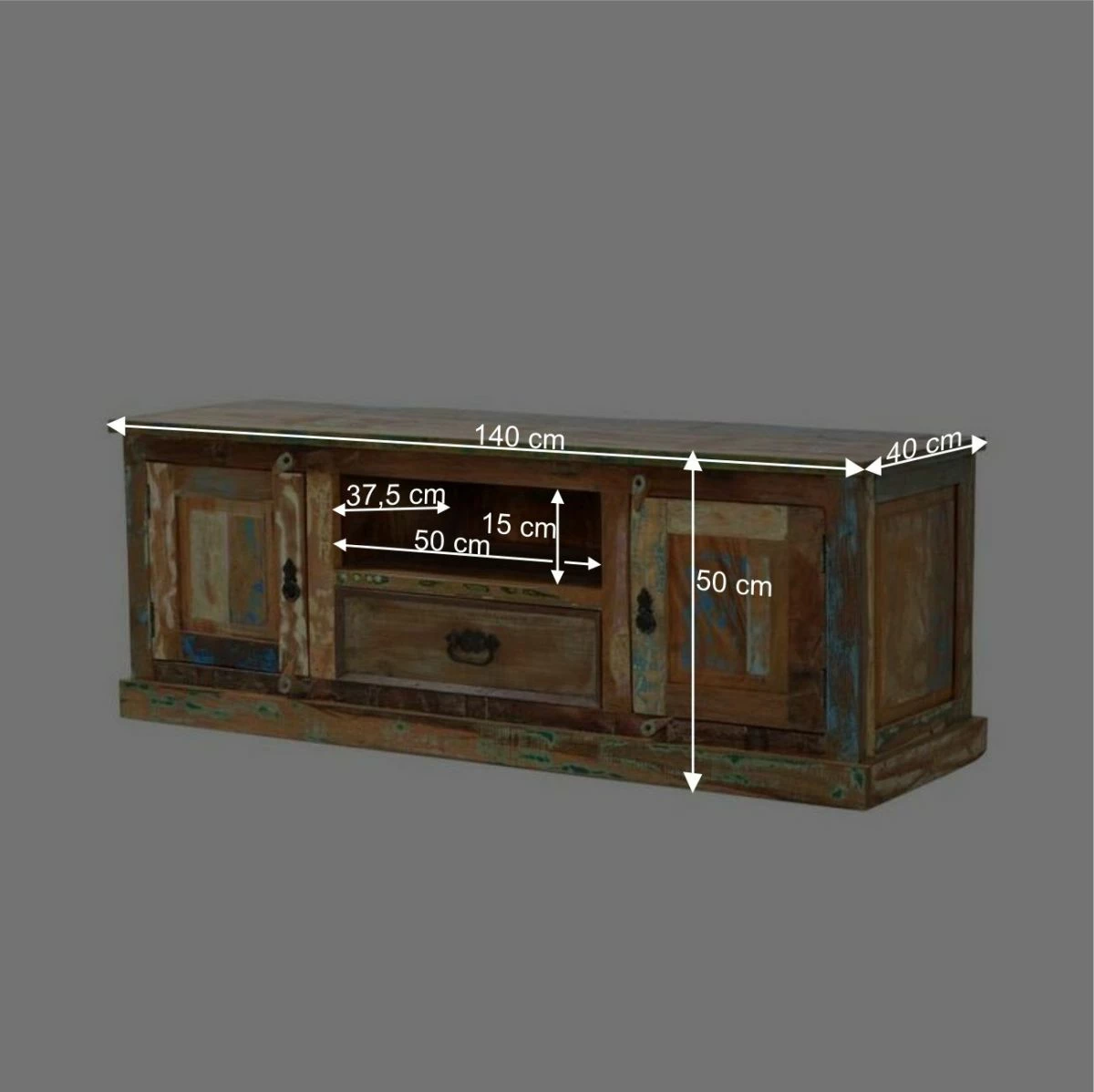 Lowboard Jamaica In Bunt – Bild 5