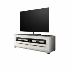 Lowboard Jetongos In Weiß Hochglanz